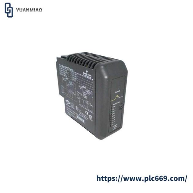 Emerson KJ3222X1-BA1: Industrial PLC Input Module, Designed for Precision Control