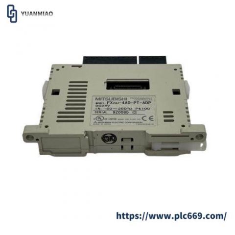 Mitsubishi FX3U-4AD-PT-ADP Temperature Analog Input Module: Precision Control in Industrial Automation