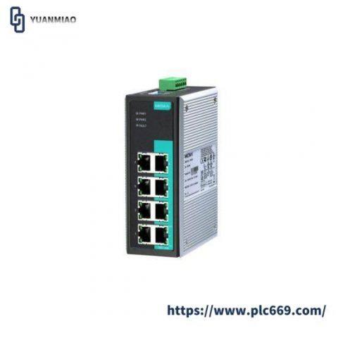 MOXA EDS-308-MM-SC Industrial Ethernet Switch - Reliable Network Connection for Various Industries