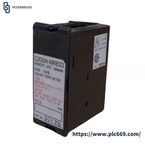 OMRON C200H-MR833 Memory Module Cartridge for Industrial Automation Solutions