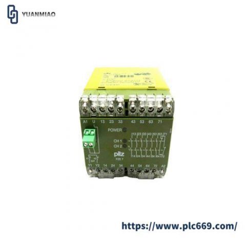 PILZ PZE7 24VDC 6S1O: Safety Relay for Industrial Control Systems