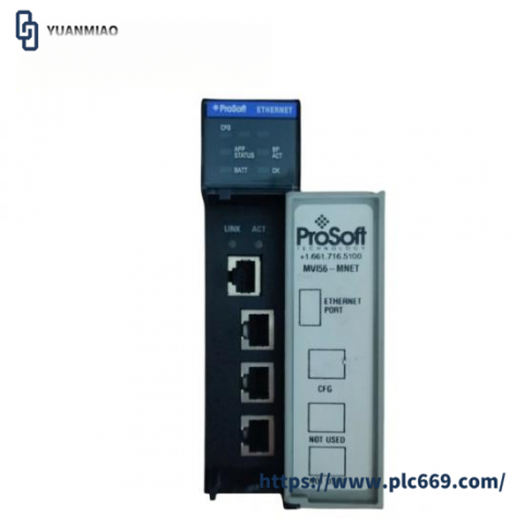 Prosoft MVI56-MNET Communication Module: Advanced Networking for Industrial Control Solutions