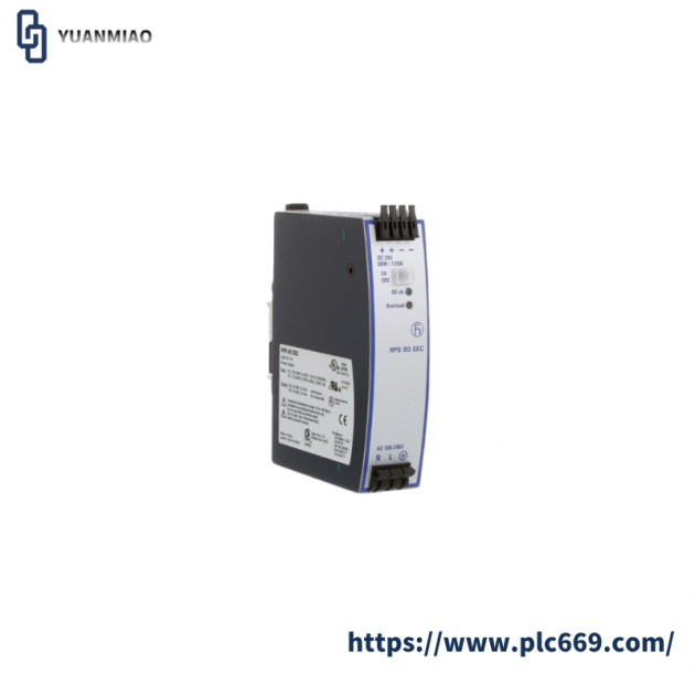 Hirschmann RPS80EEC DIN Rail Power Supply Unit - High Efficiency for Industrial Automation