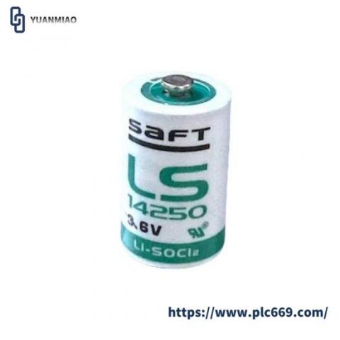 Saft Power Systems LS14250 3.6V PRAM Battery - High-Performance Lithium-Ion Storage Solution