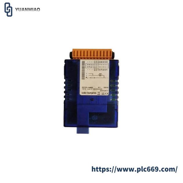 Saia Burgess PCD3.A465 Digital Output Module: Precision Control for Industrial Automation