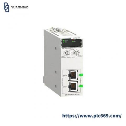 Schneider Electric™ BMXCRA31200 - Remote IO Drop E/IP Adapter Module