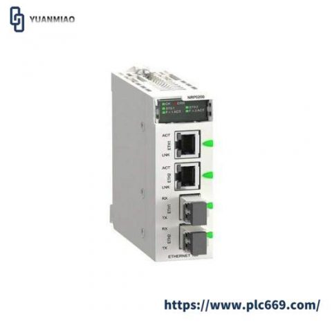 Schneider BMXNRP0200 Fiber Converter Module; Manufacturer: Schneider Electric