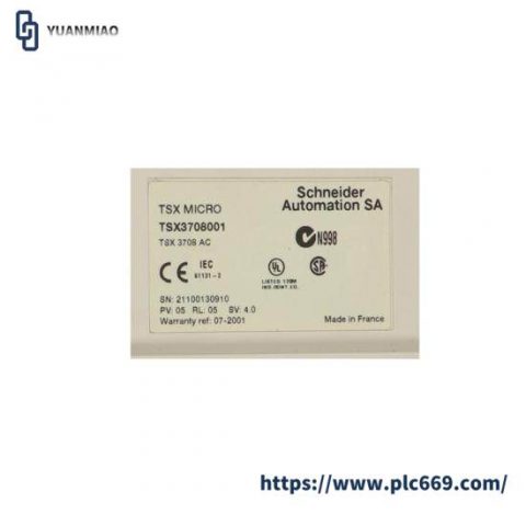 Schneider SX3708001 - Industrial Control Module, Advanced Automation Solution