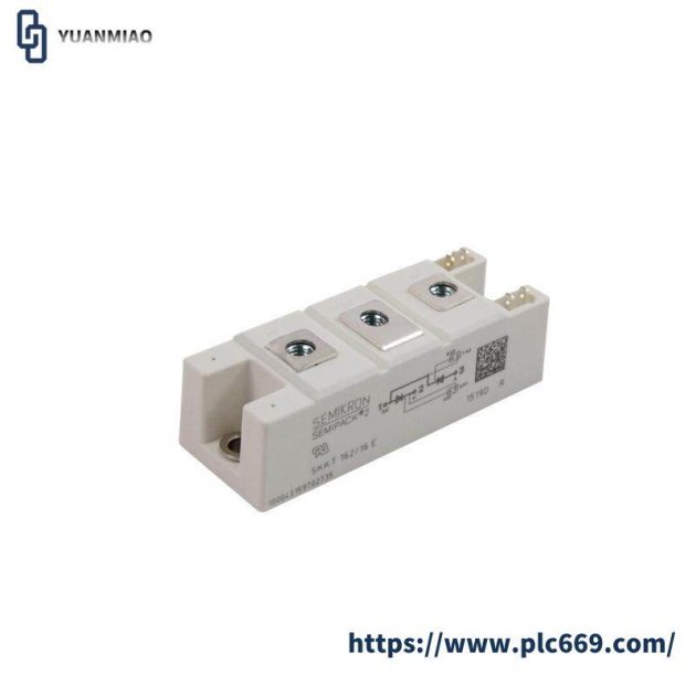 Semikron SKKT162/16E Thyristor Module - High-Power Solid-State Switching Technology