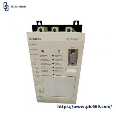 SIEMENS 3RW2920-1BC05 Spare Control Unit: Advanced Maintenance Solution for Industry 4.0