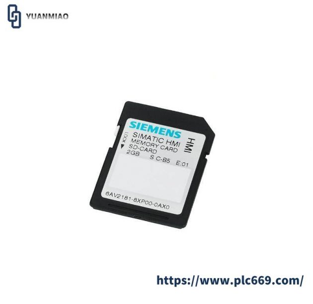 SIEMENS SIMATIC SD Memory Card 6AV2181-8XP00-0AX0: Industrial Control Solutions for Enhanced Efficiency