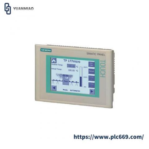 SIEMENS 6AV6 640-0CA11-0AX1 Industrial Touch Panel