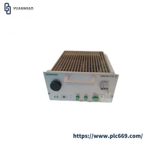 Siemens 6DD1683-0CC0 Power Supply: Industrial-grade Solution for Reliable Power Management