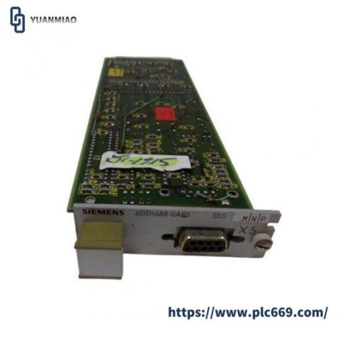 SIEMENS 6DD1688-0AE0 - High Performance Communication Submodule for Industrial Automation