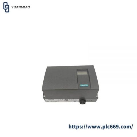 SIEMENS 6DR5010-0EG00-0AA0: Precision Control for Industry, Advanced Electropneumatic Positioner