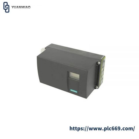 Siemens 6DR5020-0NG00-0AA0 Electropneumatic Positioner: Precision Control for Industrial Automation