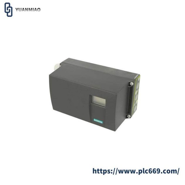 Siemens 6DR5020-0NG00-0AA0 Electropneumatic Positioner: Precision Control for Industrial Automation