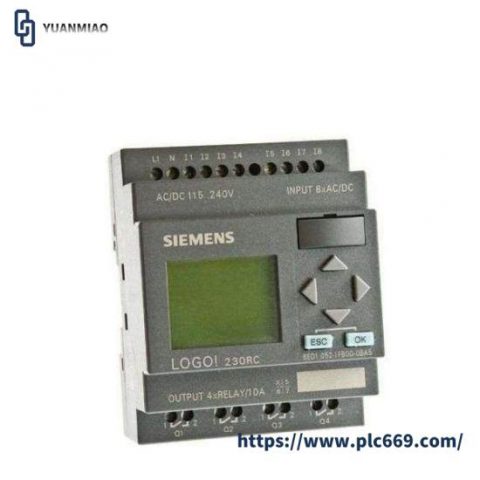 SIEMENS 6ED1052-2FB00-0BA5 Logic Module: Industrial Control Excellence