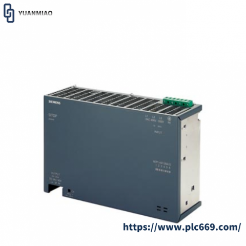 SIEMENS 6EP1437-2BA10 SITOP Power Supply for Industrial Control, Designed for Reliable Operation in Challenging Environments