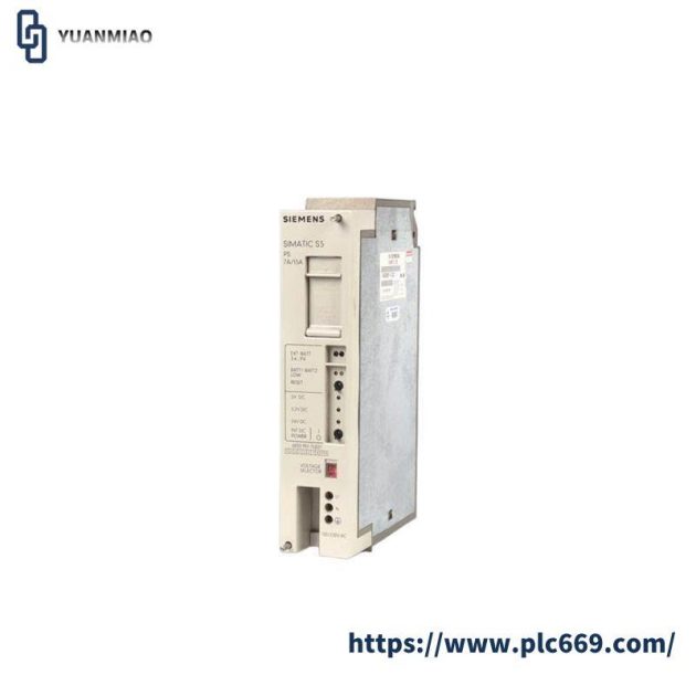 SIEMENS 6ES5951-7LD21 Power Supply 951 Module - Reliable Energy Solution for Industrial Automation