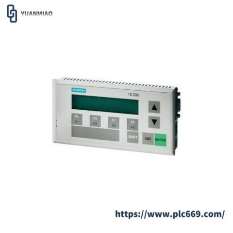 Siemens 6ES7272-0AA20-0YA0 - TD 200 Display Panel