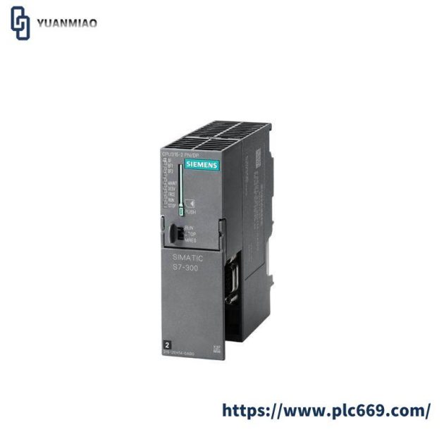 SIEMENS S7-300 CPU 315-2 PN/DP, Central Processing Unit, High Performance, Compact Design