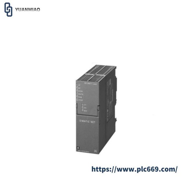 SIEMENS 6ES7343-1CX10-0XE0 CP 343-1 LEAN COMMUNICATION PROCESSOR - Efficient Networking for SIMATIC S7-300 Systems