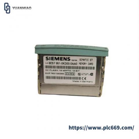 SIEMENS 6ES7951-0KD00-0AA0 - Advanced Memory Card for Industrial Automation