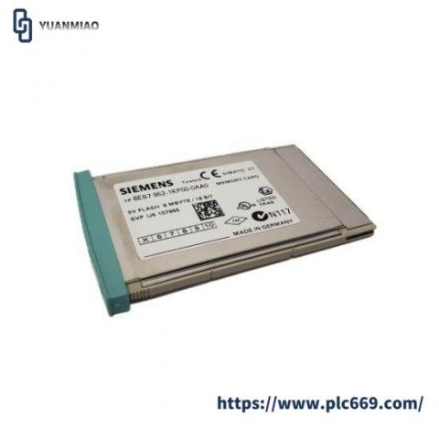 SIEMENS 6ES7952-1KP00-0AA0 Flash Module - 8MB: Advanced Memory Solution for Industrial Automation