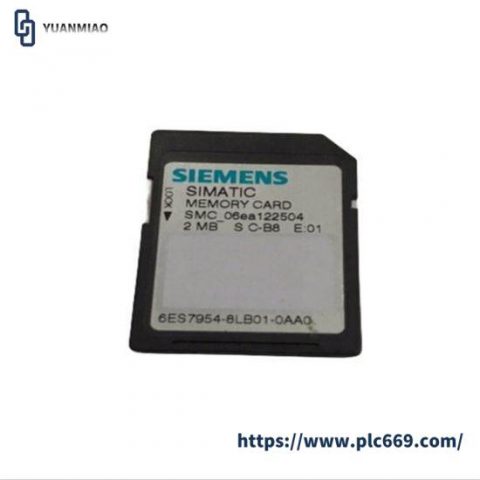 SIEMENS 6ES7953-8LB01-0AA0 Memory Module for Industrial Control, High Capacity, Reliable Performance