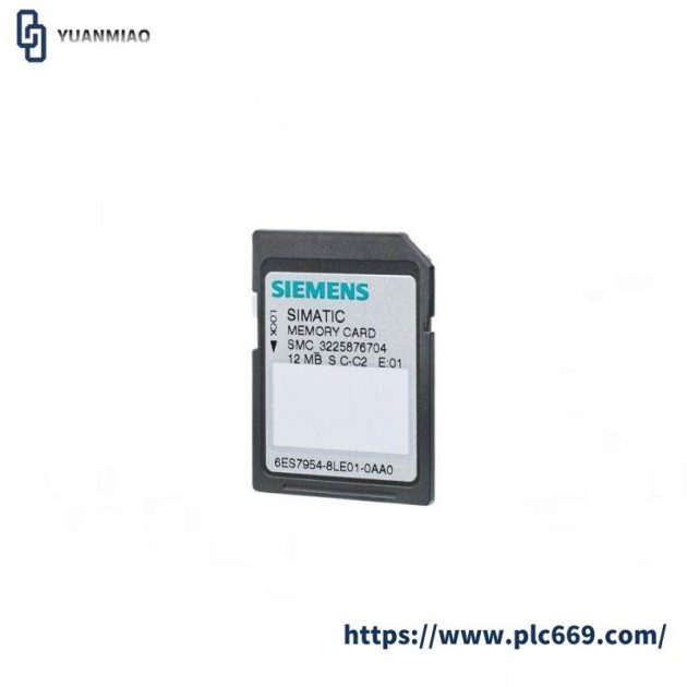 SIEMENS 6ES7954-8LC03-0AA0: S7 Memory Card for Efficient Data Storage in Industrial Automation