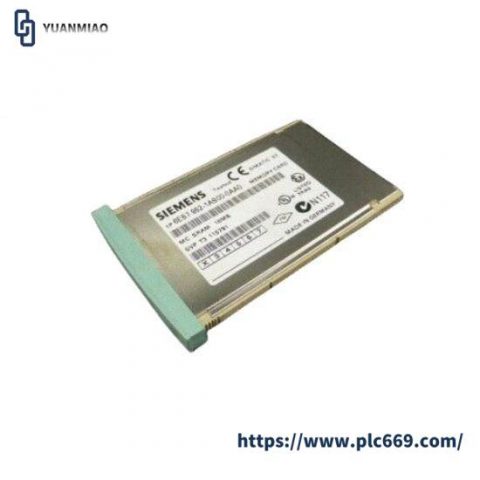 Siemens 6ES7 952-1AS00-0AA0 | 4MB RAM Memory Card - Industrial Control Applications