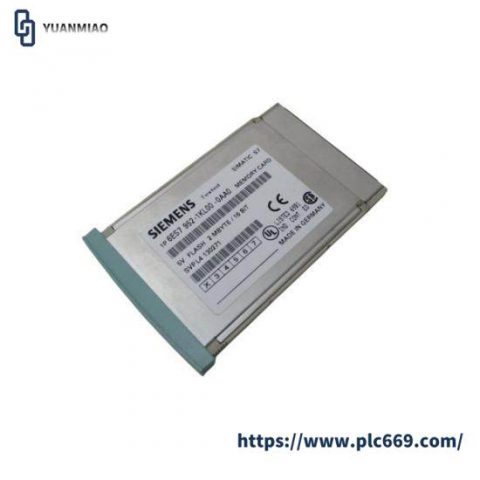 Siemens 6ES7 952-1KL00-0AA0: High-Speed 2MB Flash Memory Card for Industrial Automation