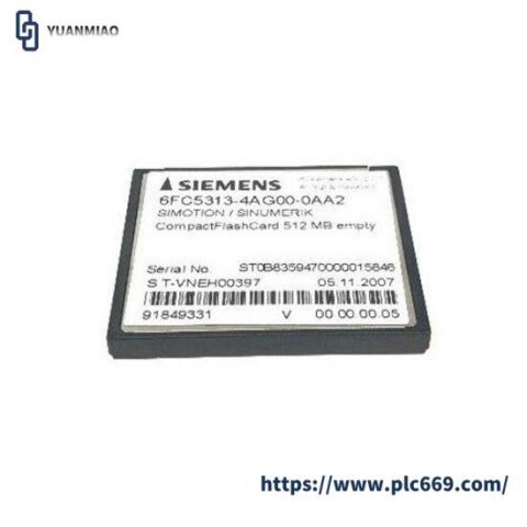 SIEMENS 6FC5800-0AC20-0YB0: Precision Drives for Industrial Automation