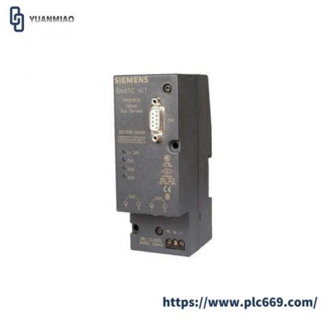 Siemens 6GK1500-3AA00 PROFIBUS OBT BUS TERMINAL, Industrial Control Module