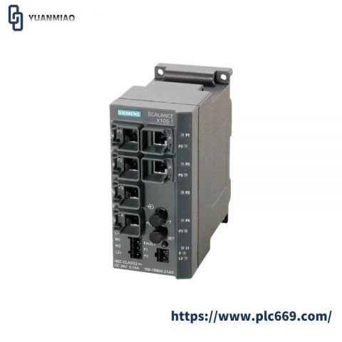 SIEMENS Scalance 6GK5106-1BB00-2AA3 Ethernet Switch, High-Performance Industrial Networking Solution