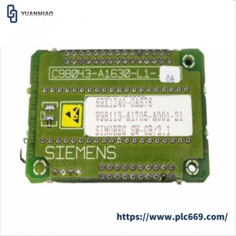 Siemens 6RX1240-0AS76 Industrial Control Module