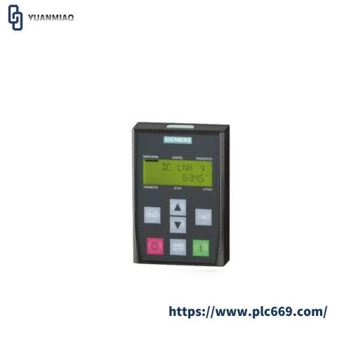 SIEMENS 6SL3255 Basic Operator Panel, for Industrial Automation