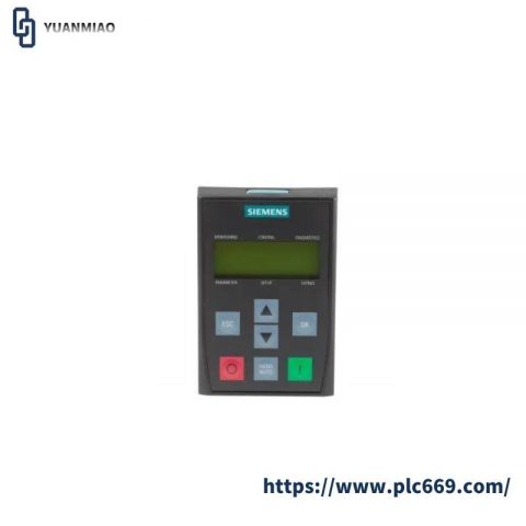 SIEMENS 6SL3255-0AA00-4CA1 Control Panel: Precision Engineering for Industrial Automation