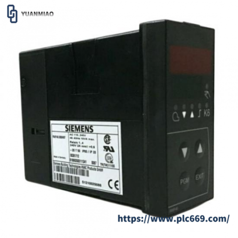 SIEMENS RWF40.000A97 Compact Universal Controller - Industrial Automation Excellence