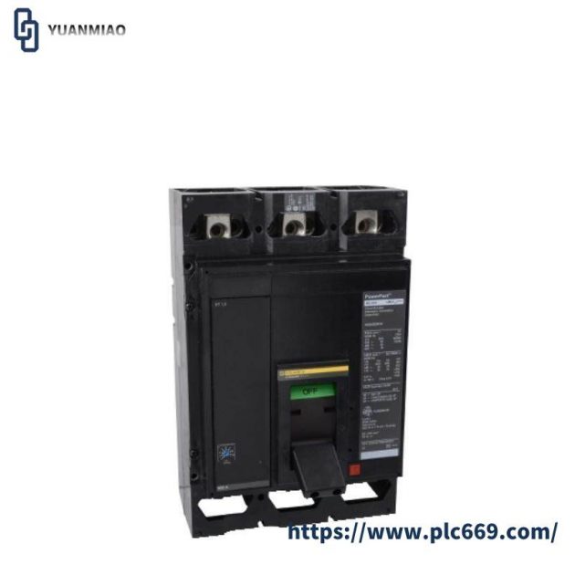 SQUARE D MJP36800 Circuit Breaker, 600V, 800A - Advanced Protection for Industrial Control Systems