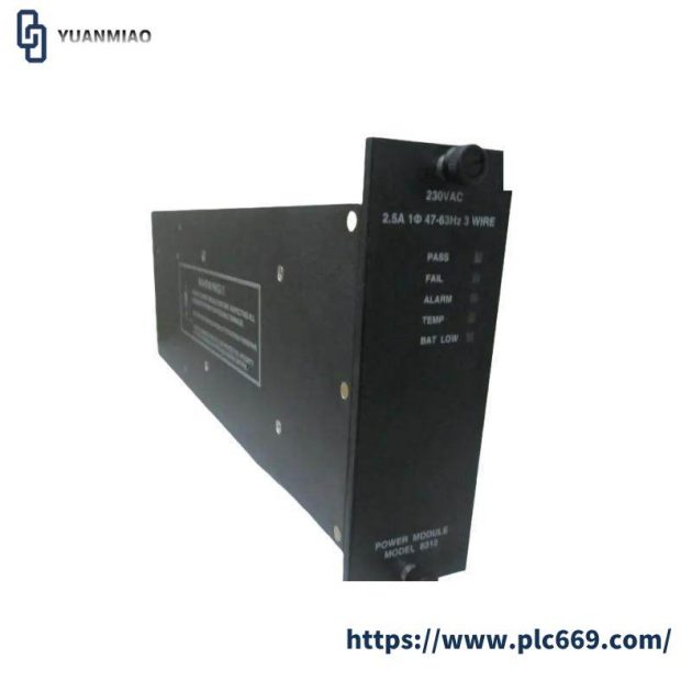 TRICONEX 8312 Power Supply Module, PLC