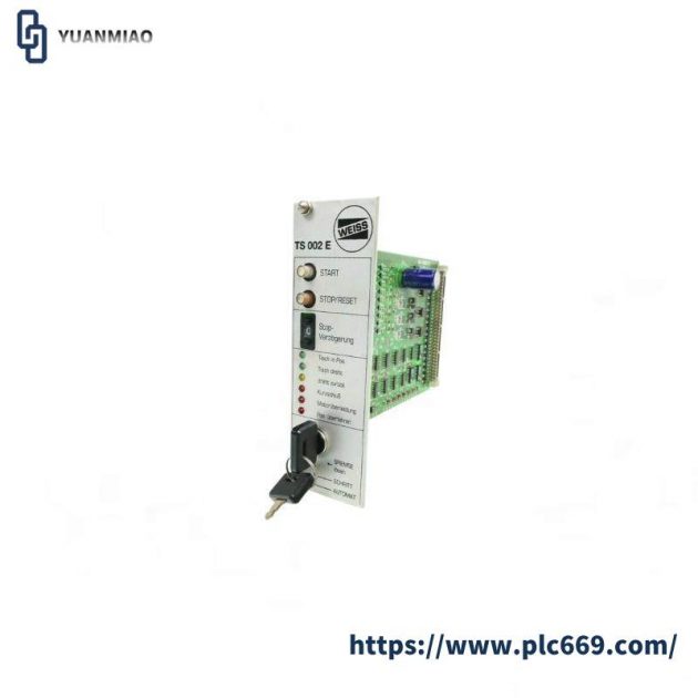 WEISS TS002E - Temperature Control Card, for Industrial Automation