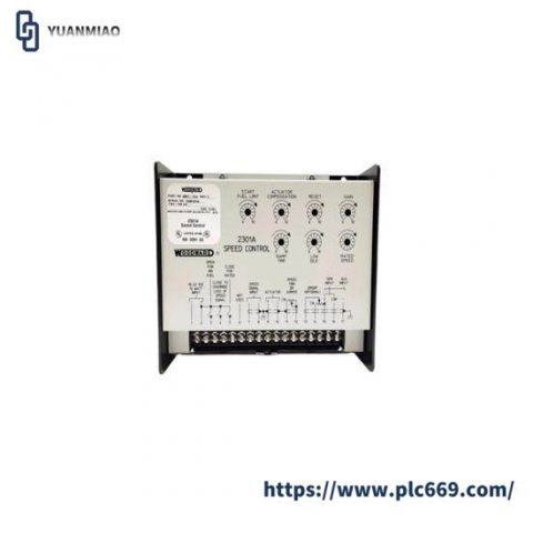 Woodward 2301A 9907-014 Speed Control Module, Industrial Automation