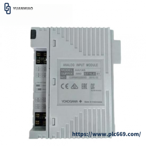 Yokogawa AAI143-S53/K4A00: High-Performance Analog Input Module