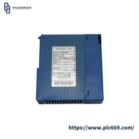 Yokogawa F3SP25-2N CPU Module: Precision Control for Industrial Automation