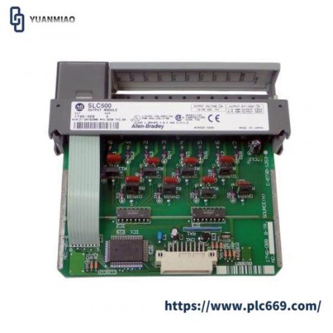 Allen Bradley 1746-OB8 Output Module, SLC 500 - High Performance, Robust Industrial Control Solution