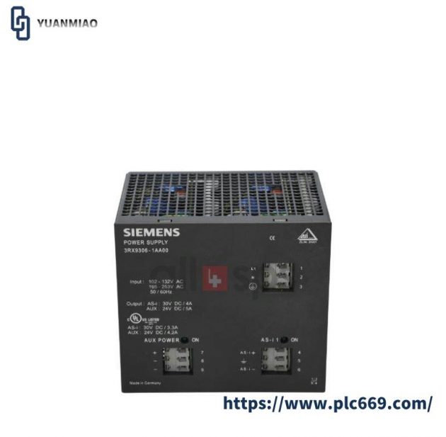 SIEMENS 3RX9306-1AA00: Comprehensive AS-Interface Combi-Power Supply