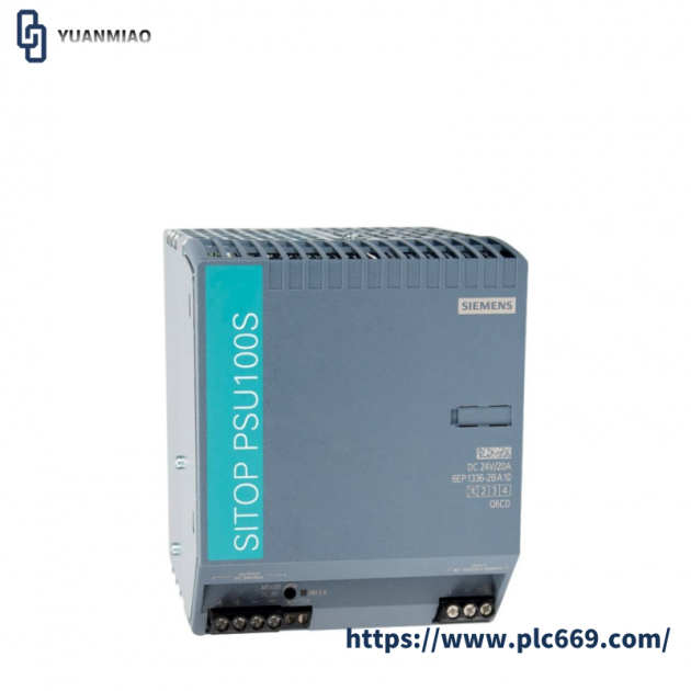 SIEMENS 6EP1 336-2BA10 - High-Performance Power Supply Input for Industrial Automation