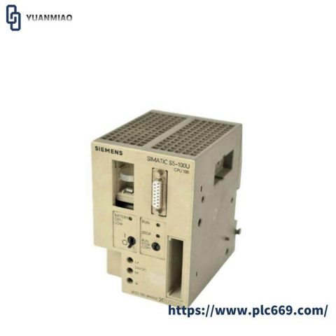 SIEMENS 6ES5100-8MA02 CPU 100 Industrial Central Processing Unit